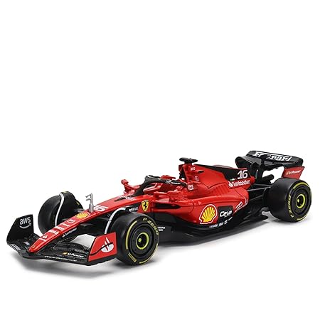 1:43 Bburago licensed diecast Scale Model car Ferrari SF23 #16 Charles Leclerc