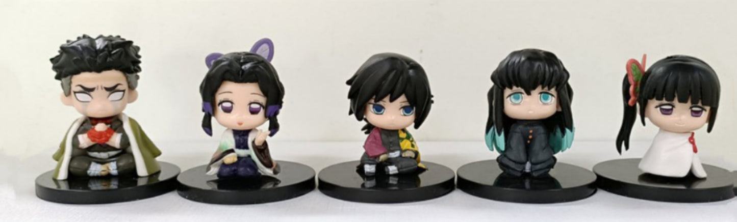 Demon Slayer- Set of 5 Sitting Version
