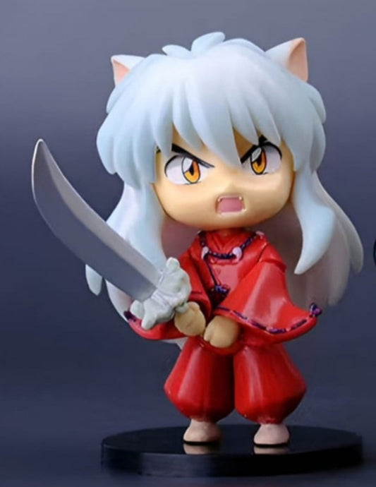 Inuyasha Medium Action Figure (White Hair)