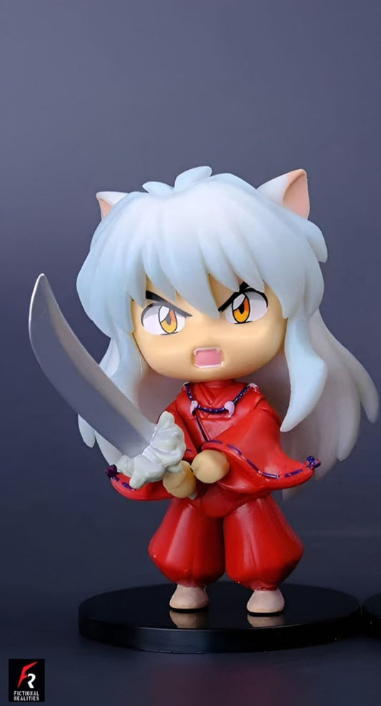 Inuyasha Medium Action Figure (White Hair)