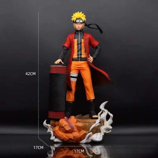 Naruto sage mode with scroll