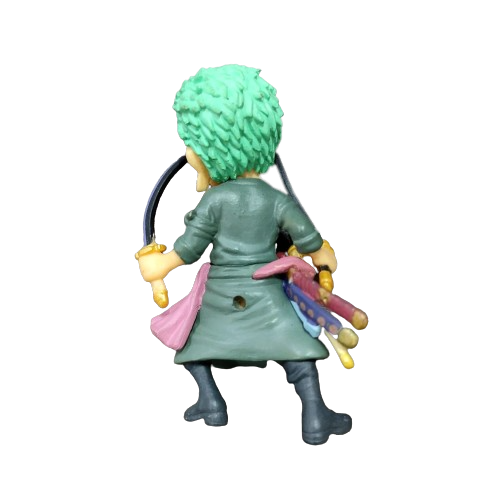 One Piece: Roronoa Zoro with swords mini action figure