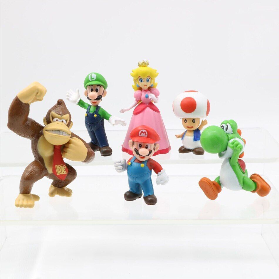 Mario set of 6