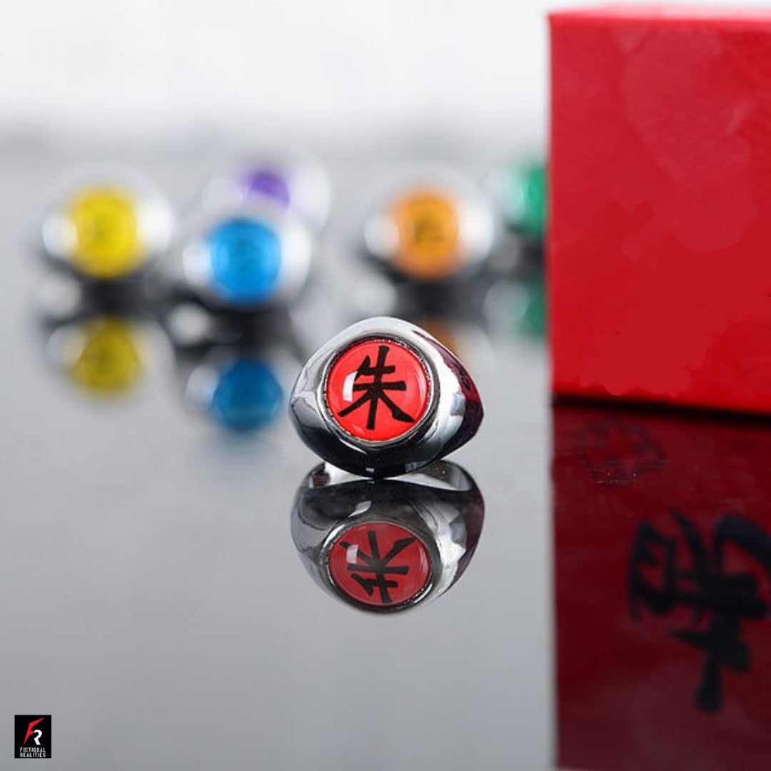 Naruto Akatsuki Ring set