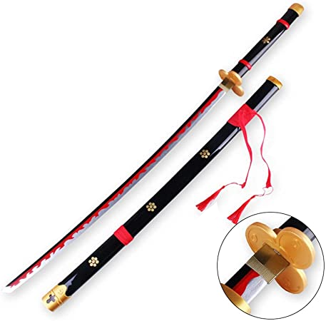 ONE PIECE: ZORO ENMA PRACTICE KATANA (BLACK VERSION)