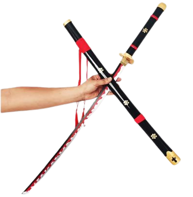 ONE PIECE: ZORO ENMA PRACTICE KATANA (BLACK VERSION)