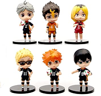 Haikyuu action figure (6 pcs set)