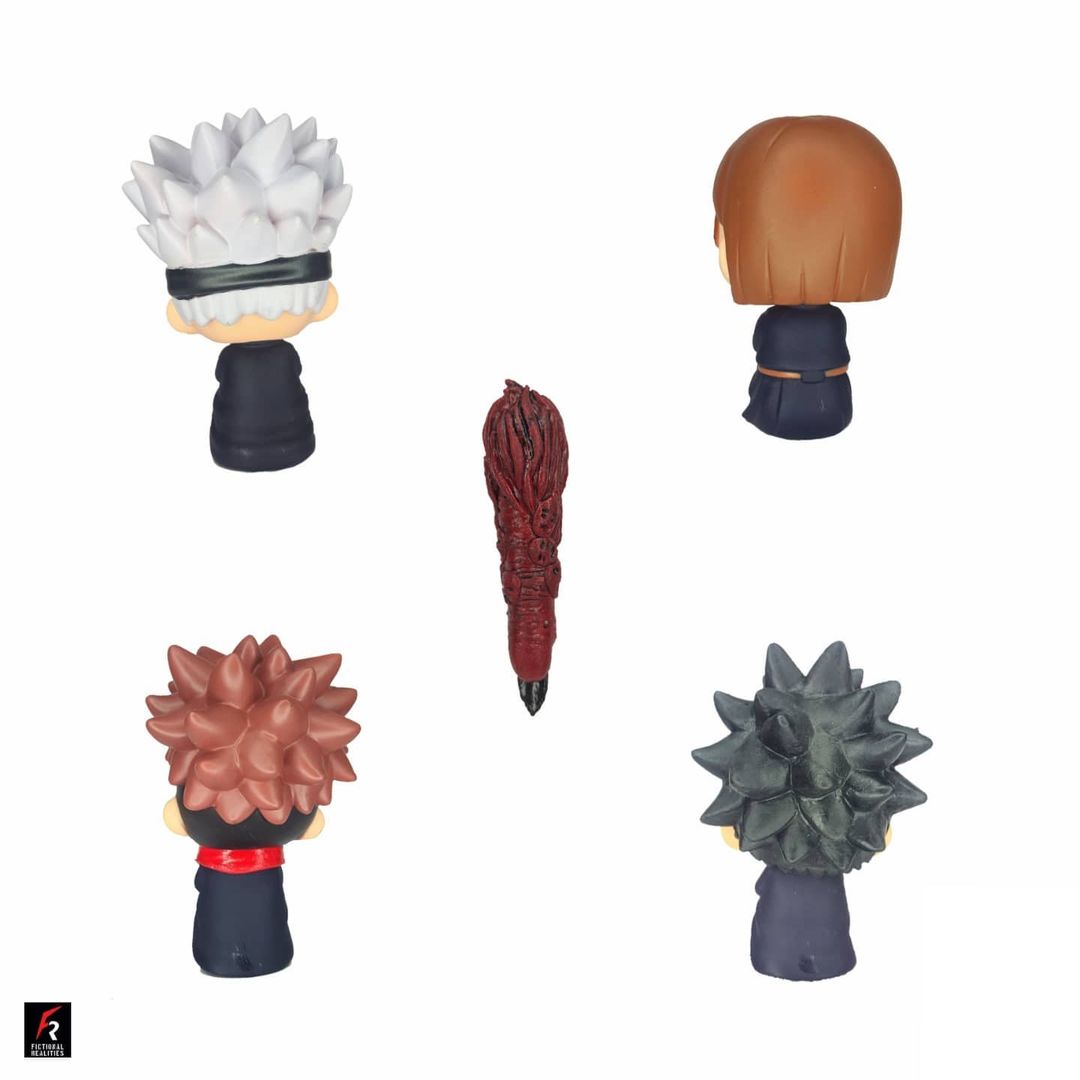 Jujutsu Kaisen Set of 4 with Sukuna finger