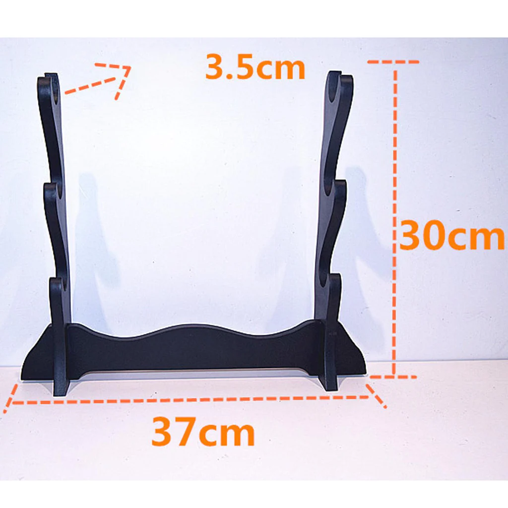Triple Layer Katana Wooden Stand
