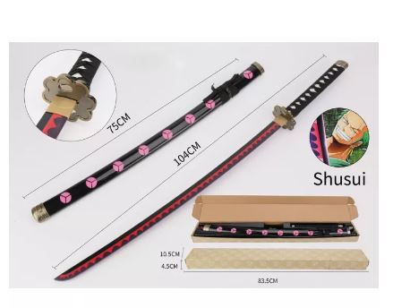 One Piece: Zoro's Shusui Practice Katana