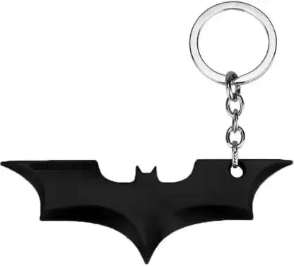 Batman 3D Logo Keychain (Black Version)