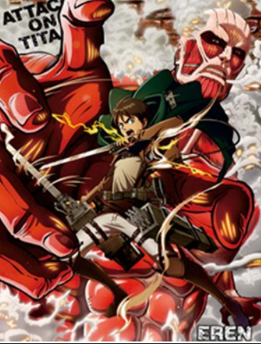 Attack on Titan 3D Poster