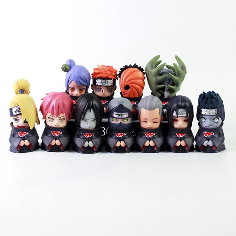 Naruto Akatsuki Mini Set of 11 Action Figure