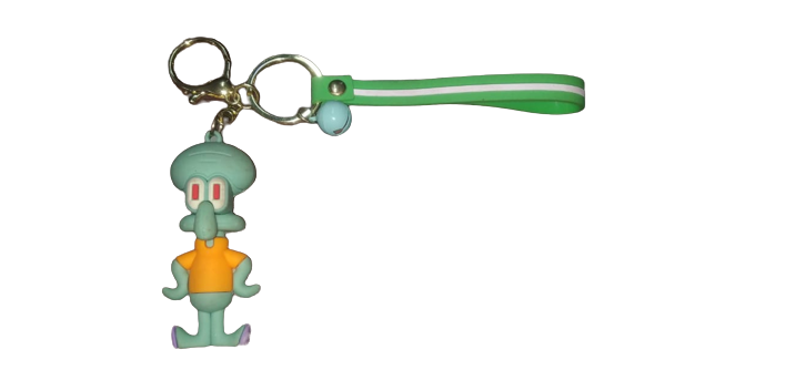 Spongebob Squidward Keychain