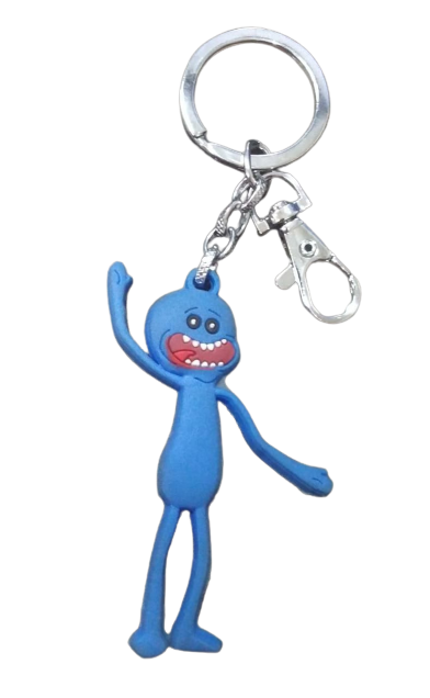 Rick and Morty (mix) keychain