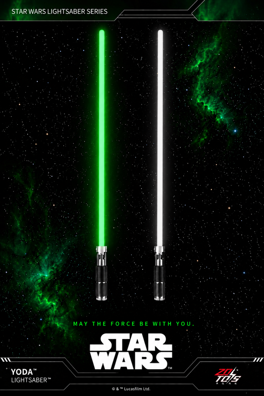 PRE-ORDER Yoda green lightsaber ZD TOYZ