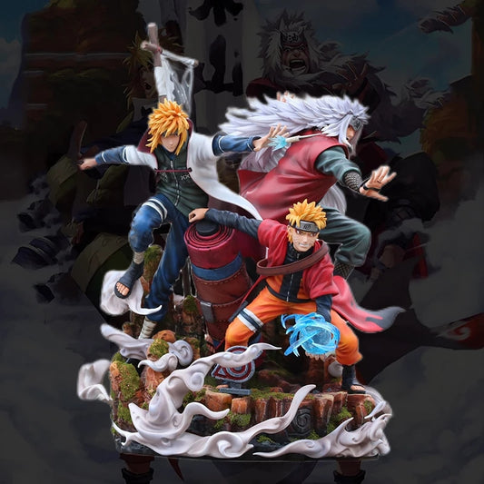 Naruto minato jiraiya