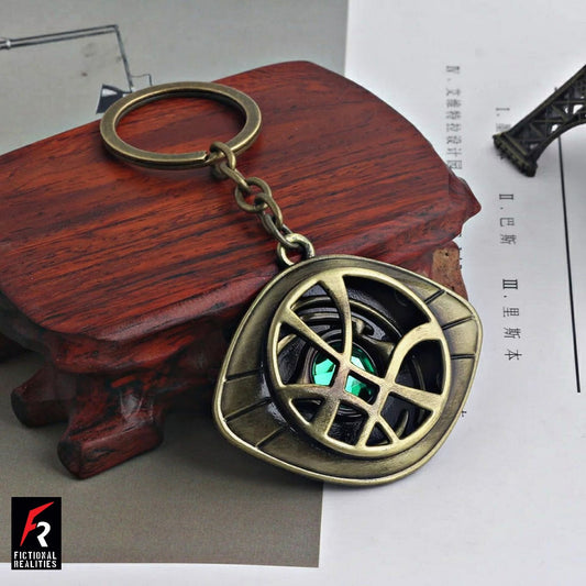 Doctor Stange Time Stone Metal Keychain