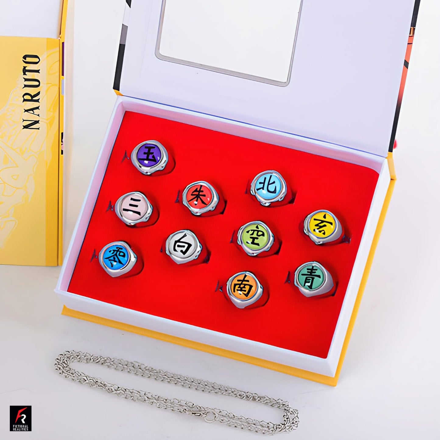 Naruto Akatsuki Ring set