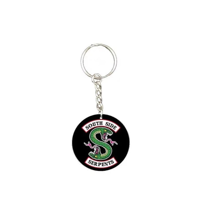 Riverdale South Side Serpents Keychain