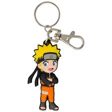 Naruto-Enamel Keychain