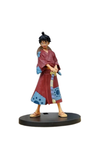 One Piece: Luffy Standing in Kimono Action Figure