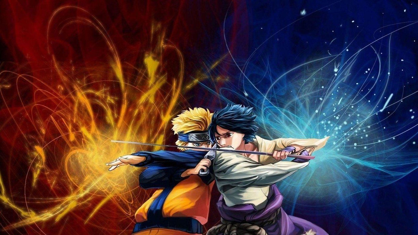 Naruto sasuke fight old
