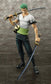 One Piece Zoro with replaceable head action figure